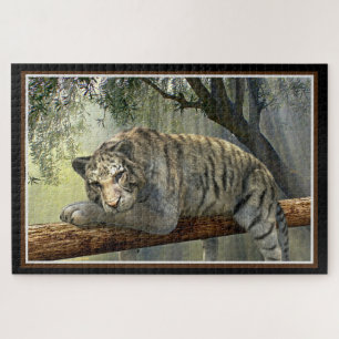 Puzzle Tigre blanc