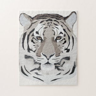 Puzzle Tigre, visage de tigre, symbole 2022