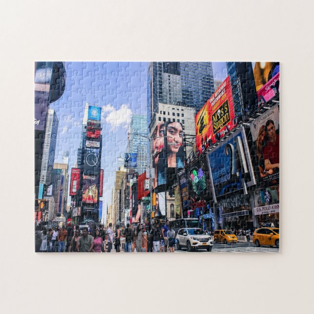 Puzzle Time Carré New York. (Horizontal)