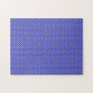 Puzzle Tissu bleu