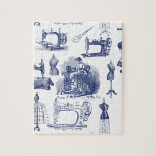 Puzzle Toile de couture vintage