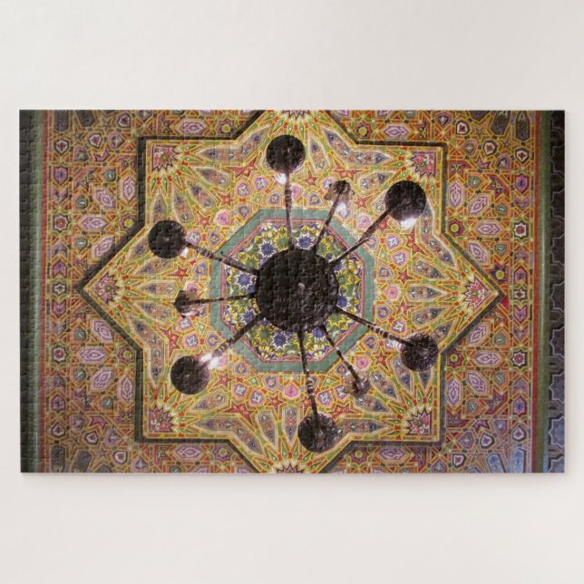 Puzzle toit maroc (Horizontal)