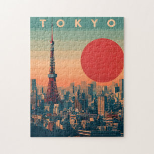 Puzzle Tokyo Japon vintage