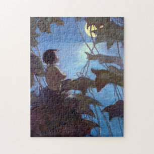 Puzzle Tom regardant la Lune, Jessie Willcox Smith