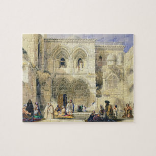 Puzzle Tombe sainte, à Jérusalem (litho de couleur)