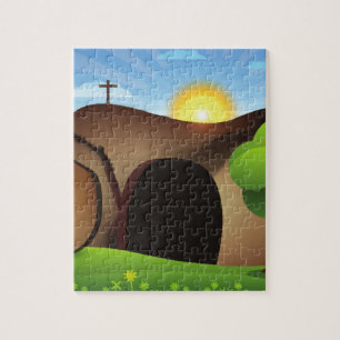 Puzzle tombeau christ