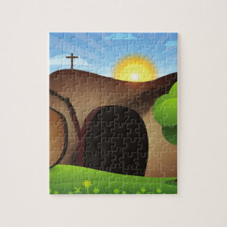 Puzzle tombeau christ
