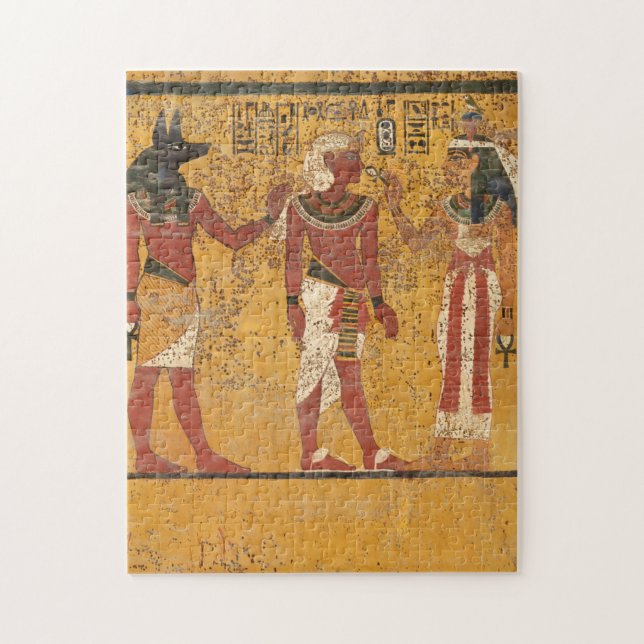 Puzzle Tombeau de Toutankhamon, Mur du Sud par l'Histoire (Vertical)