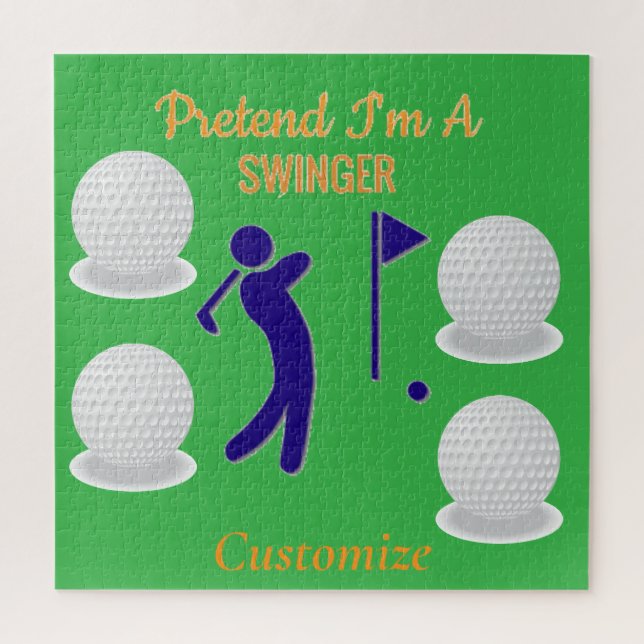 Puzzle Tonnerre de Golfer (Vertical)