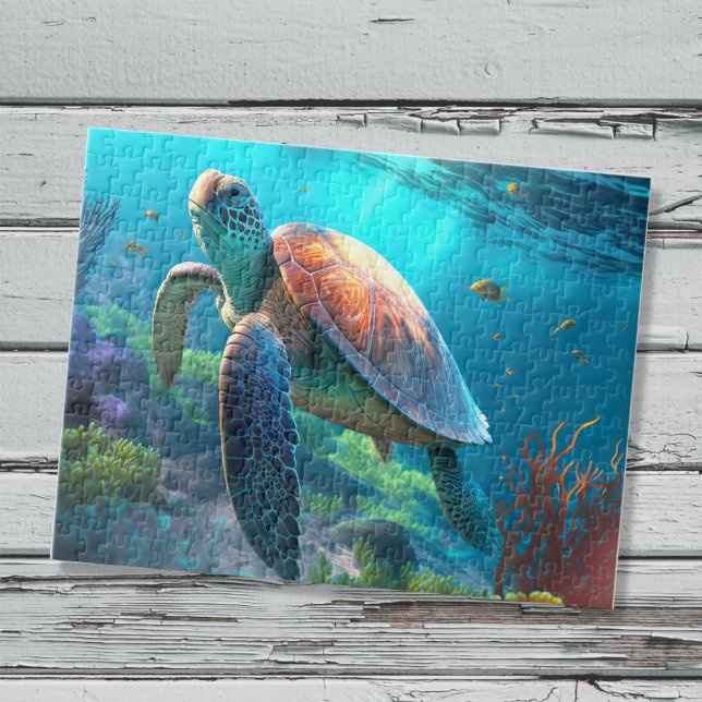 Puzzle Tortue de mer (Créateur téléchargé)