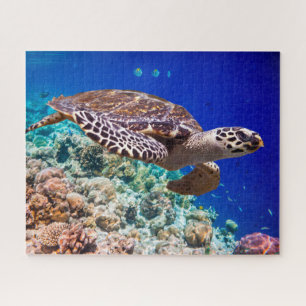 Puzzle Tortue de mer de Coral Reef