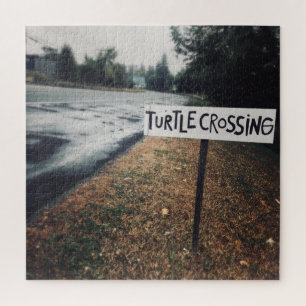 Puzzle tortue traversant