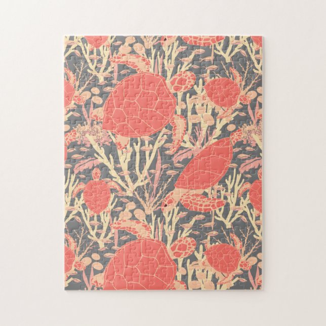 Puzzle Tortues de mer (Vertical)