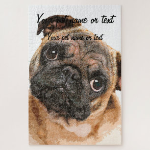 Puzzle Totes Adore, jeune chien de Carlin