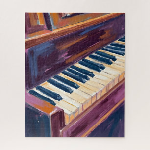 Puzzle Touches de piano Peintre Peinture