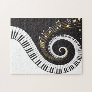 Puzzle Touches de piano tordues