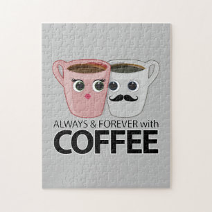 Puzzle Toujours et toujours avec café