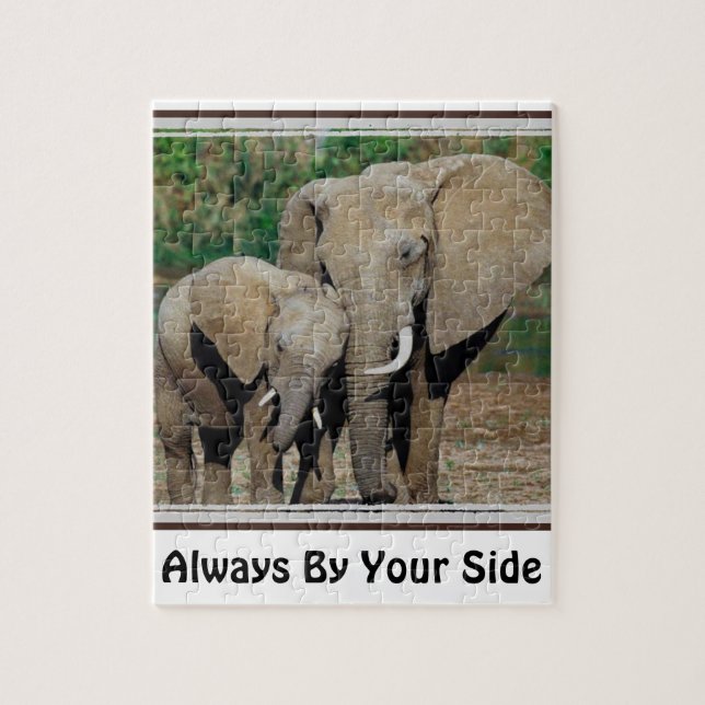 Puzzle Toujours par vos éléphants latéraux (Vertical)