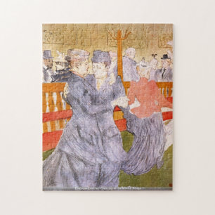 Puzzle Toulouse-Lautrec - danse au fard à joues