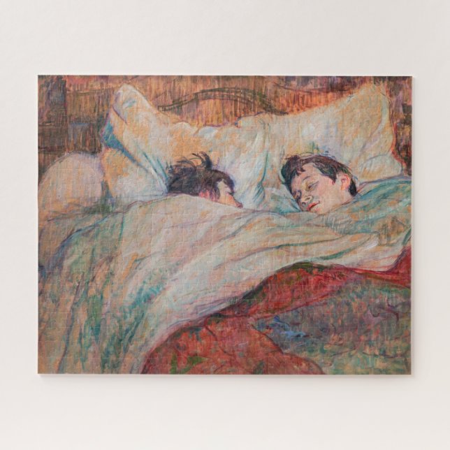 Puzzle Toulouse-Lautrec - Le Lit (Horizontal)