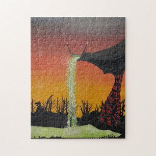 Puzzle tour d'alimentation