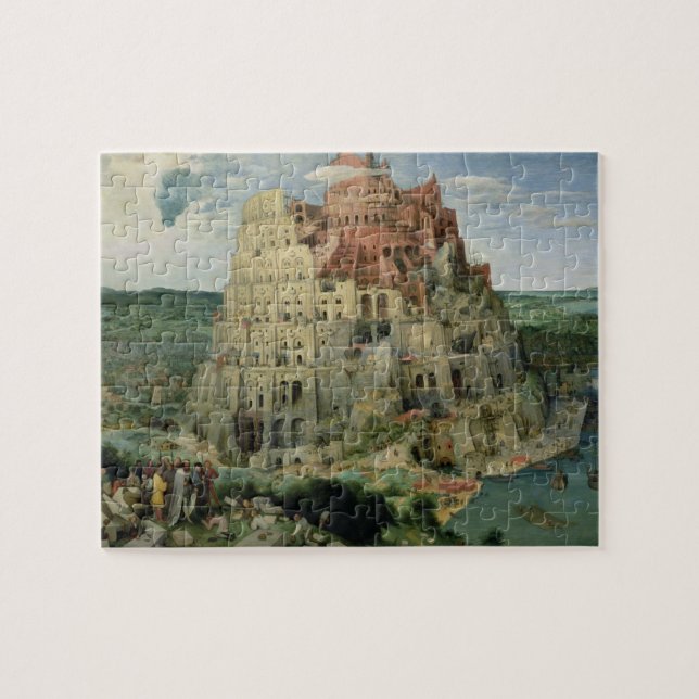 Puzzle Tour de Babel, 1563 (huile sur panneau) (Horizontal)