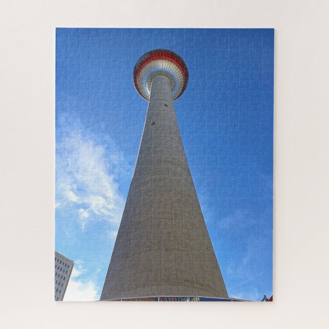 Puzzle Tour de Calgary. (Vertical)