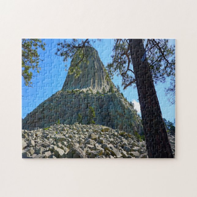 Puzzle Tour de Diable Dakota du Sud. (Horizontal)