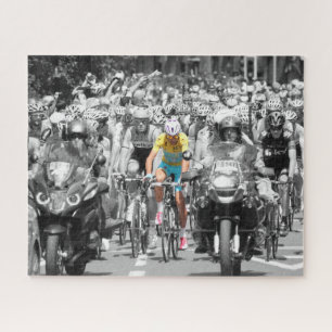 Puzzle Tour de France Jaune Jersey Peloton Course cyclist