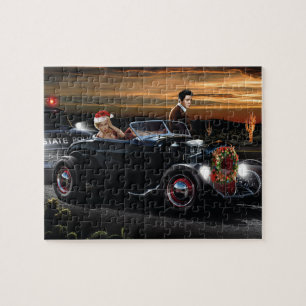 Puzzle Tour de joie de Noël de Marilyn et d'Elvis