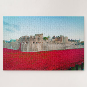 Puzzle Tour de Londres Novembre Poppies
