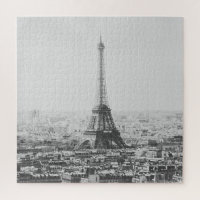 Tour Eiffel noir et blanc Paris Photographie