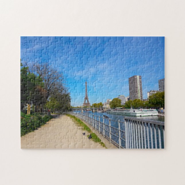 Puzzle Tour Eiffel Paris. (Horizontal)