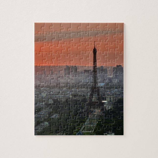 Puzzle Tour Eiffel Paris Europe Travel (Vertical)