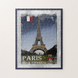 Puzzle Tour Eiffel - Paris - France -