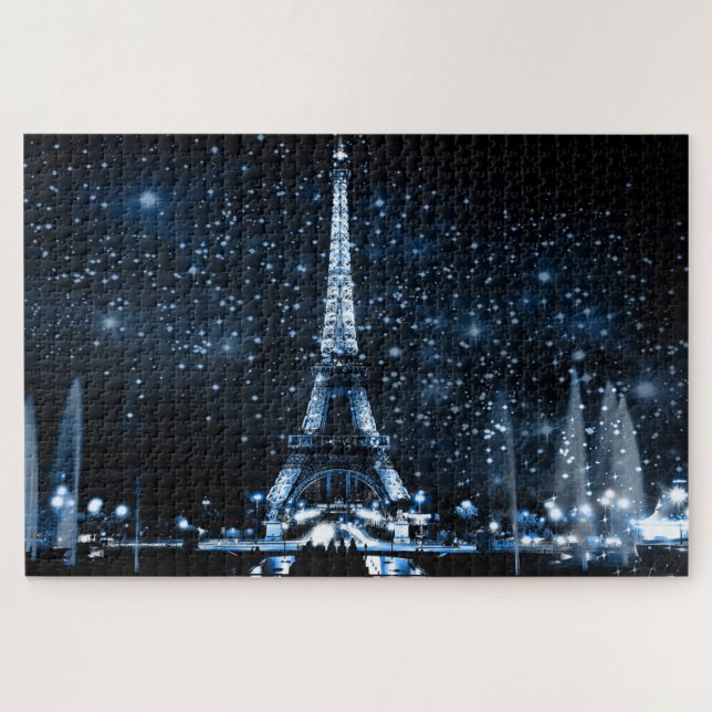 Puzzle Tour Eiffel Paris Nuit (Horizontal)