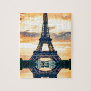 Puzzle Tour Eiffel Paris Soirée européenne
