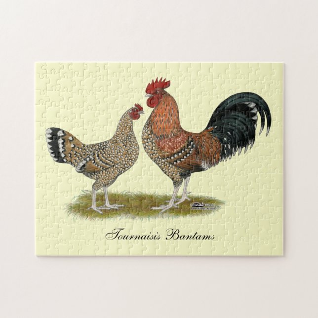 Puzzle Tournaisis Bantams (Horizontal)
