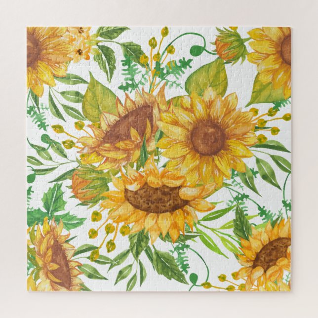 Puzzle Tournesol (Vertical)
