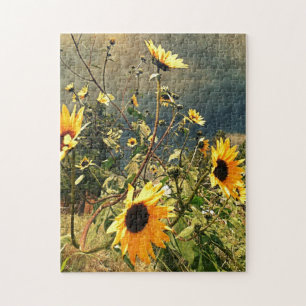 Puzzle Tournesols avant la tempête