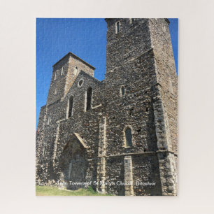 Puzzle Tours jumelles de l'église Sainte-Marie de Reculve
