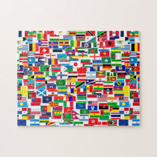 Puzzle Tous les drapeaux d'International