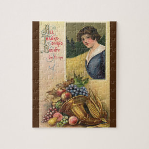 Puzzle Toute la manne de Thanksgiving soit tienne