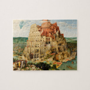 Puzzle Tower of Babel by Peter Bruegel the Elder