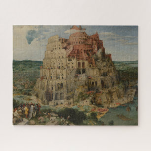 Puzzle Tower of Babel by Pieter Bruegel the Elder