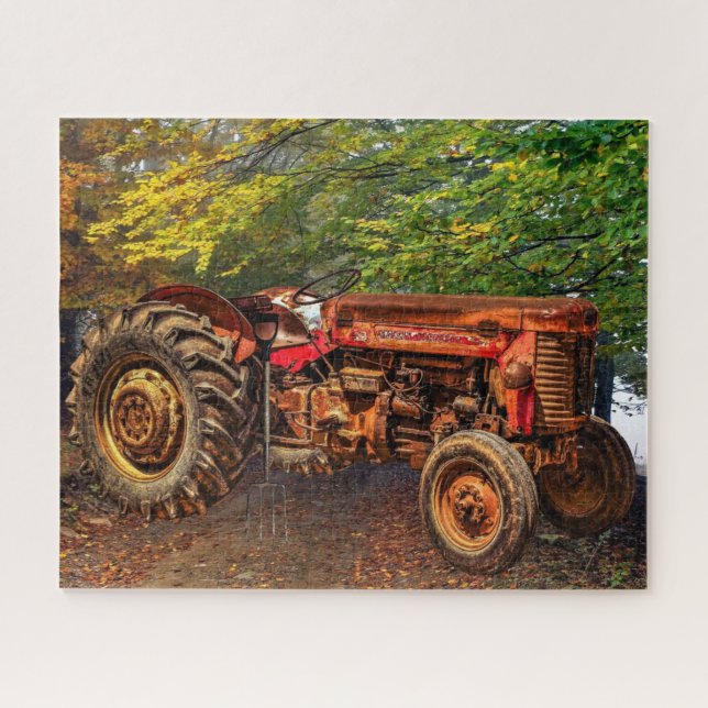 Puzzle Traceur de la ferme rouge (Horizontal)