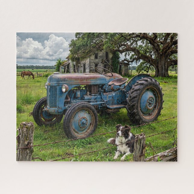 Puzzle Tracteur (Horizontal)