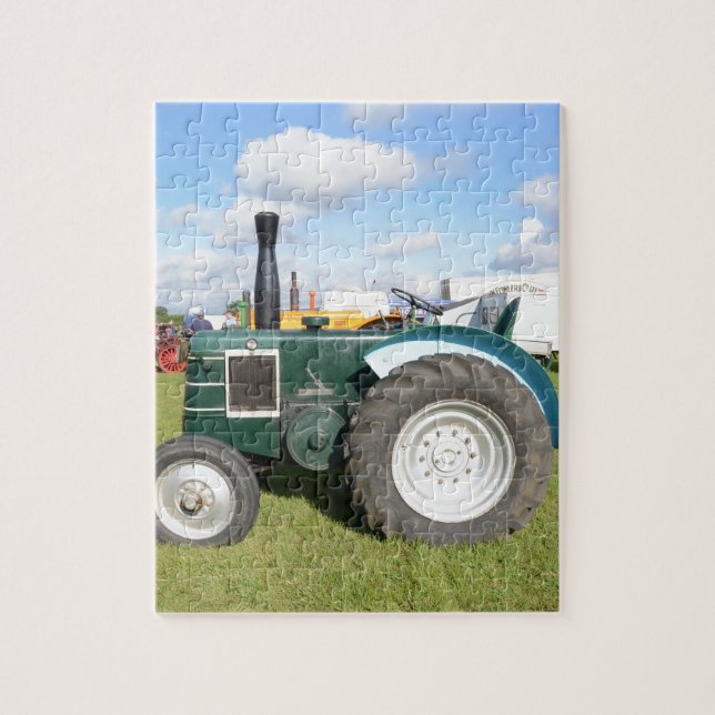 Puzzle Tracteur diesel vintage (Vertical)