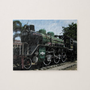 Puzzle Train de vapeur de 2ÈME GUERRE MONDIALE au pont de