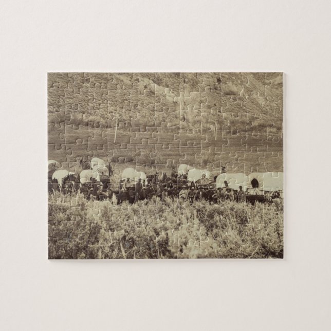 Puzzle Train Emigrant dans le canyon Echo Photo (Horizontal)